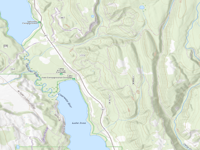 USGS topographic map of Richmond Ridge 07