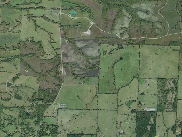 Aerial image of Rick Evans Grandview Prairie Camping Area #3