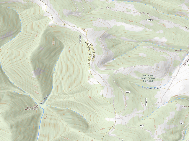 USGS topographic map of Ridge Rd 4161 008