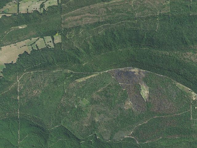 Aerial image of Ridgetop (Sans Bois WMA)