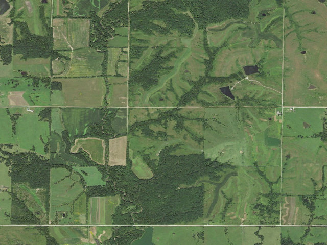 Aerial image of Ringgold WMA