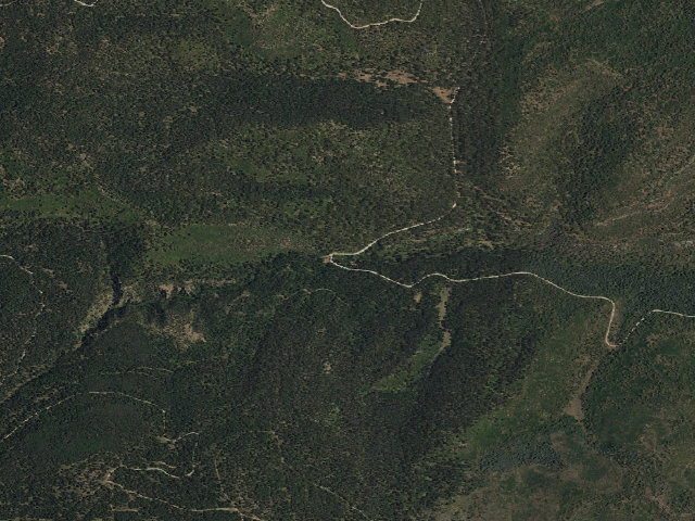 Aerial image of Rio Puerco Campground