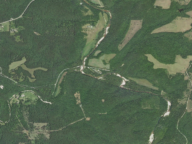 Aerial image of Rippee Conservation Area