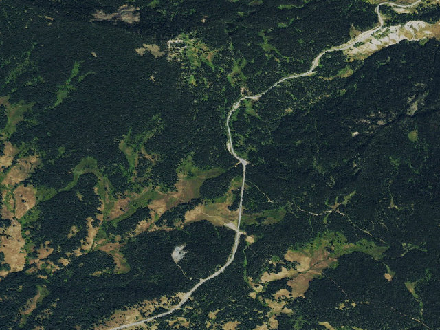 Aerial image of Ripple Creek Pass