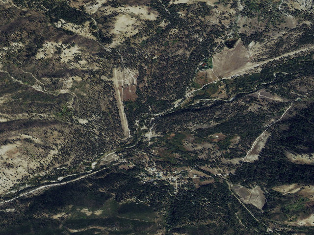Aerial image of Riverside Campground