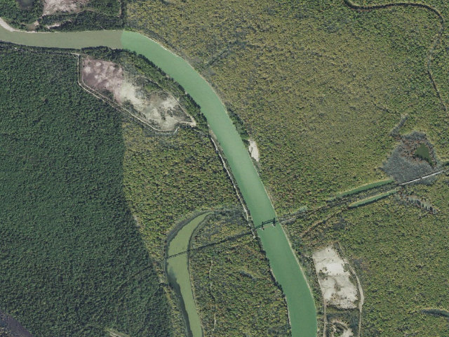 Aerial image of Riverside Camping Area #1