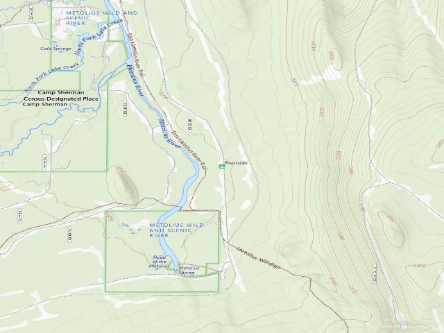 USGS topographic map of Riverside