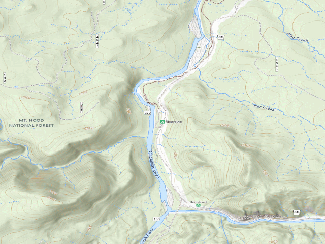 USGS topographic map of Riverside