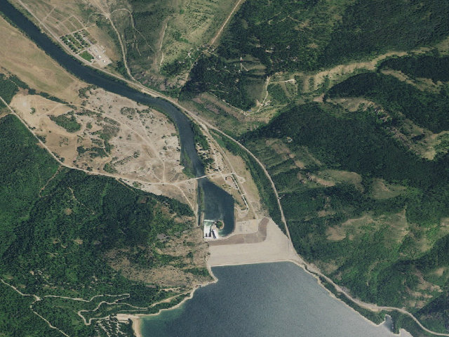 Aerial image of Riverside Park Cg &Day Use Area