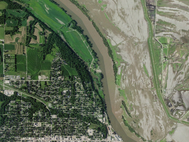 Aerial image of Riverview SRA