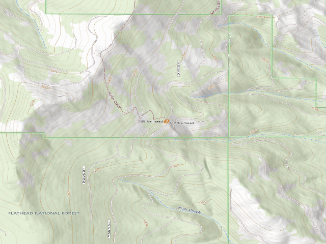 USGS topographic map of Road 10236 -1