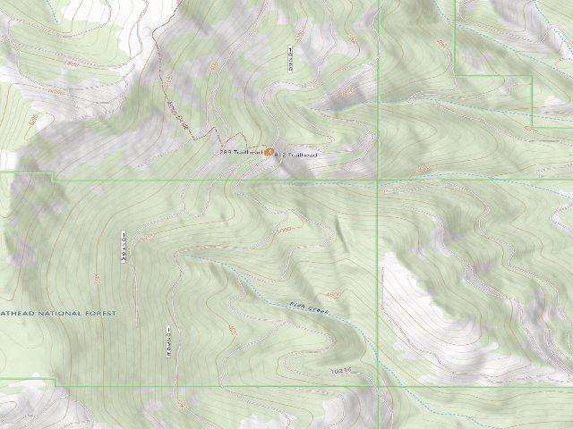 USGS topographic map of Road 10236 -3