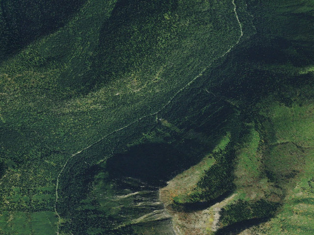 Aerial image of Road 11024