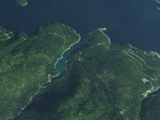 Aerial image of Road 11139 Gravel Pit