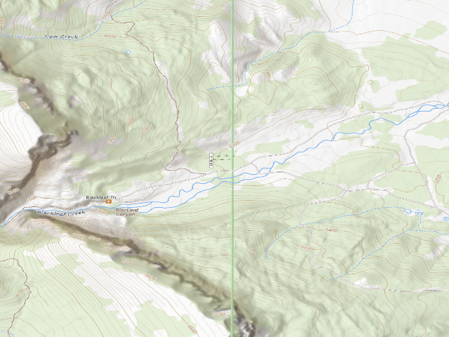 USGS topographic map of Road 145-05