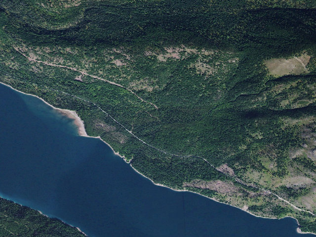 Aerial image of Road 1636