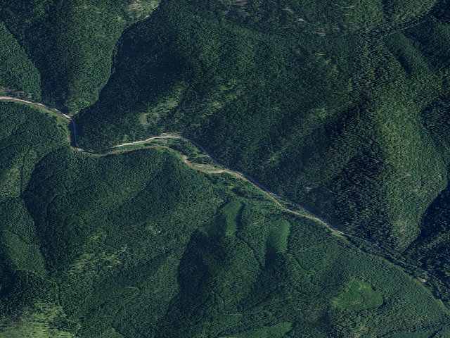 Aerial image of Road 209 Mm 16.7