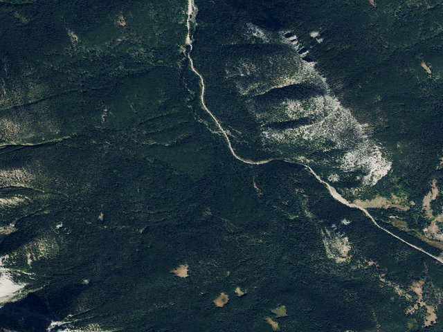 Aerial image of Road 233C-002