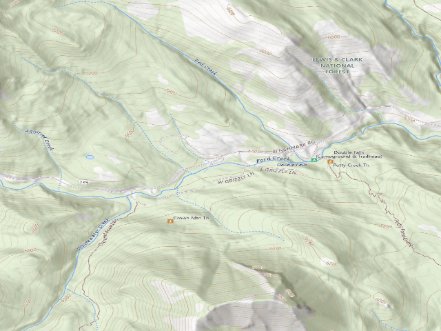USGS topographic map of Road 23505-01
