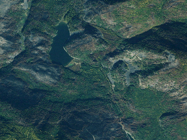 Aerial image of Road 2394E Site 1