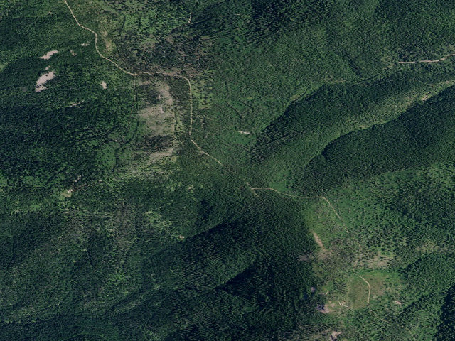 Aerial image of Road 258 Site 12