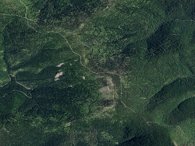 Aerial image of Road 258 Site 13