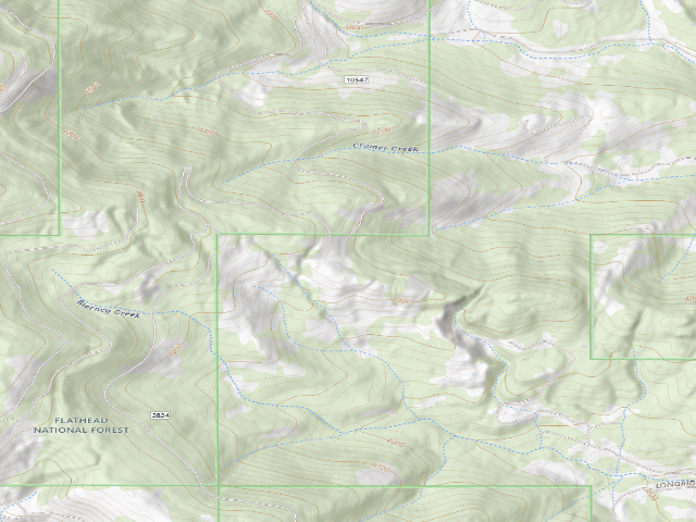 USGS topographic map of Road 2964 Lake View