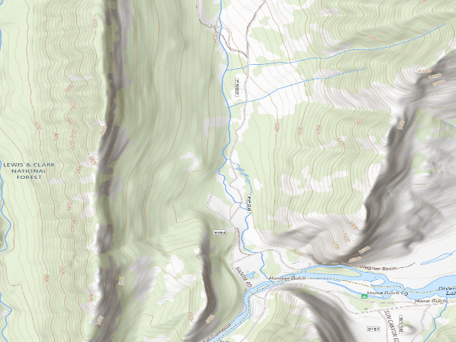 USGS topographic map of Road 3305-02