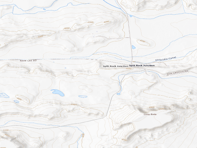 USGS topographic map of Road 3307-03