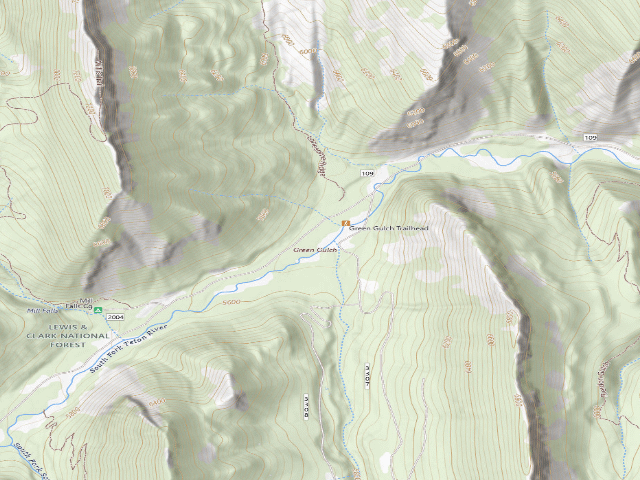USGS topographic map of Road 3307B-02