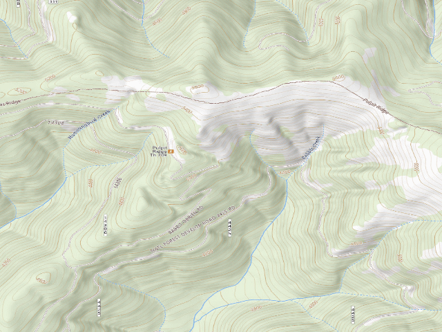 USGS topographic map of Road 331 Camp2
