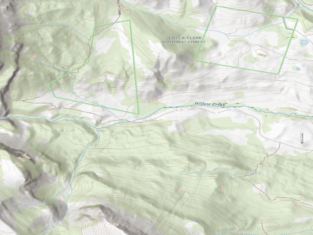 USGS topographic map of Road-3318-01