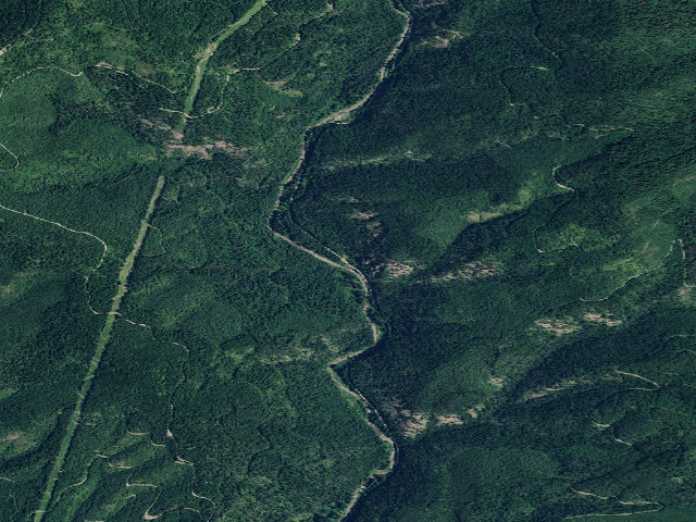 Aerial image of Road 412 Site 2
