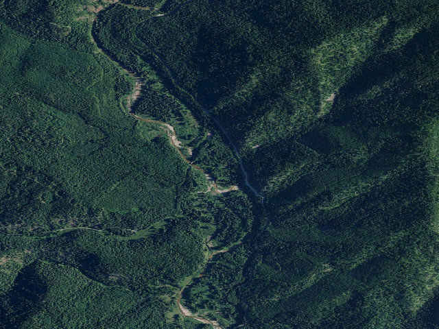 Aerial image of Road 413 Site 1D
