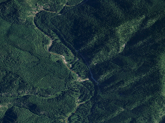 Aerial image of Road 413 Site 2