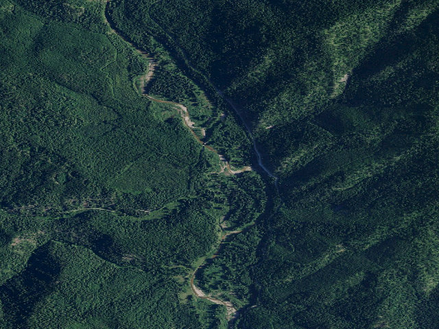 Aerial image of Road 413 Site 4B