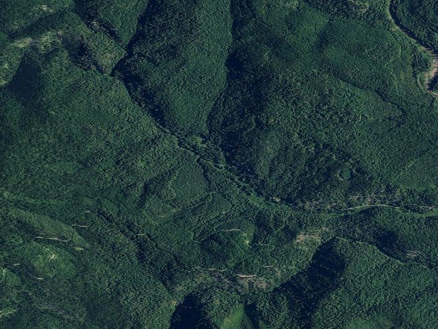 Aerial image of Road 413 Site 7