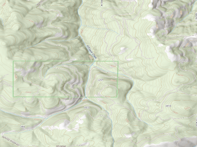 USGS topographic map of Road 4257-1