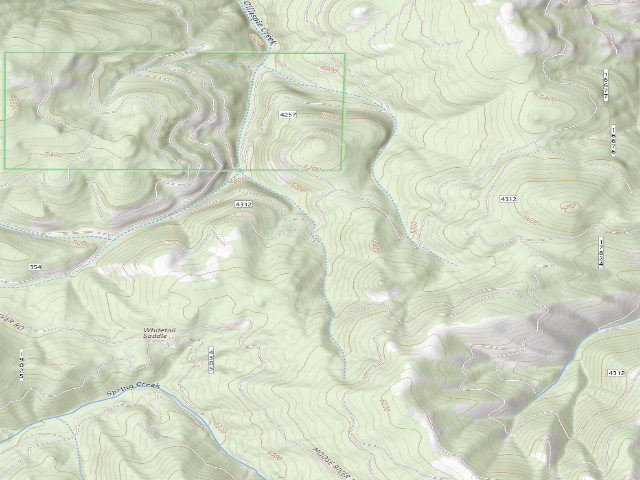 USGS topographic map of Road 4312