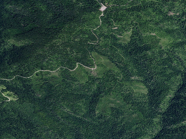 Aerial image of Road 499 Site 3