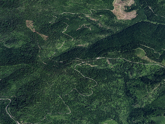 Aerial image of Road 612 Site 10