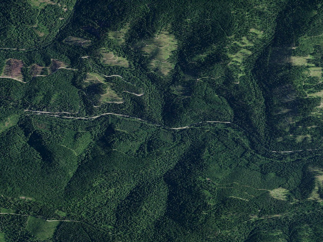 Aerial image of Road 612 Site 4
