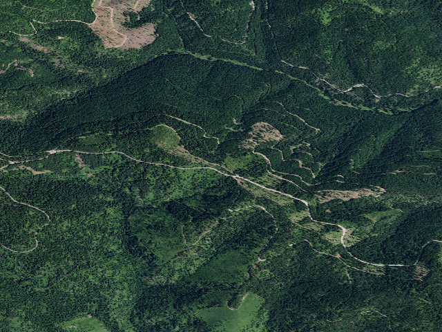 Aerial image of Road 612 Site 9