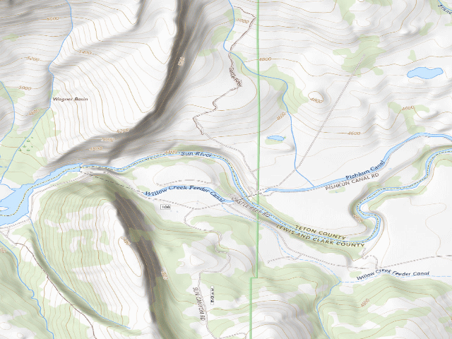 USGS topographic map of Road 8986A-002