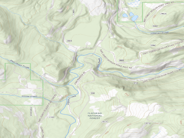 USGS topographic map of Road 913-1
