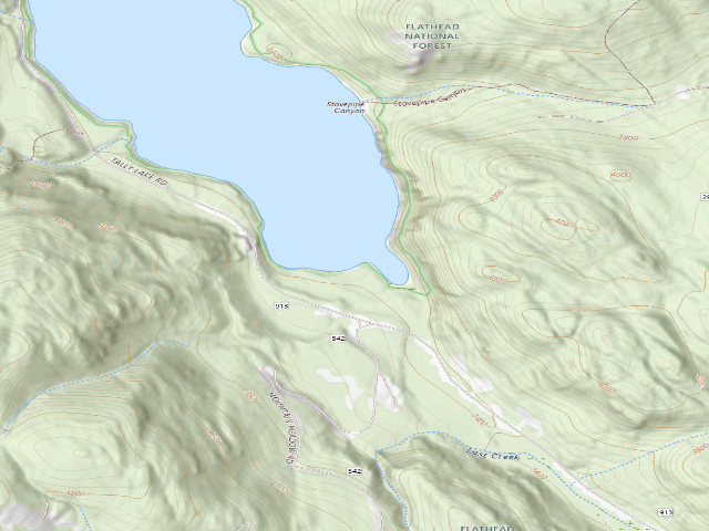 USGS topographic map of Road 913-16A Beach