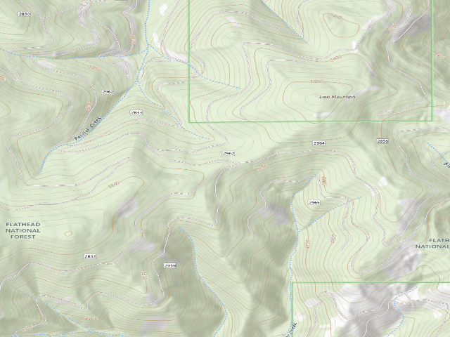 USGS topographic map of Road 9832