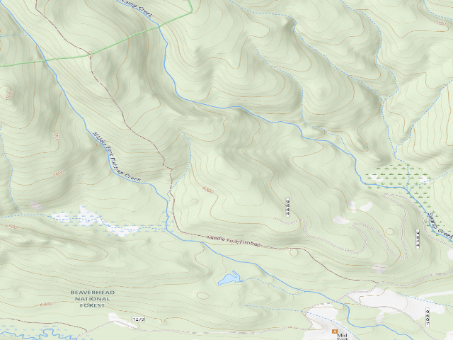 USGS topographic map of Road Race