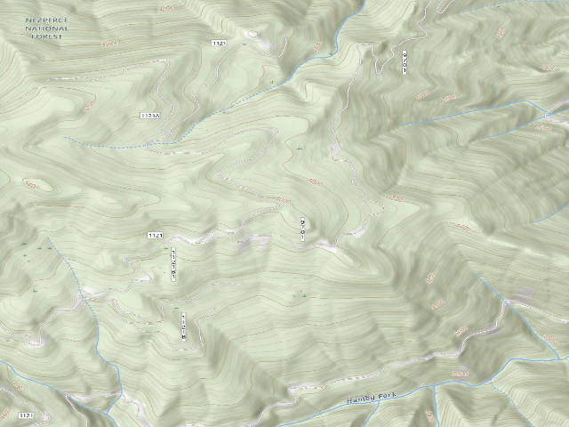 USGS topographic map of Road1121-059