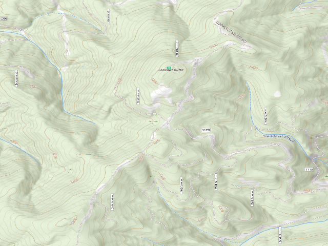 USGS topographic map of Road1129-053